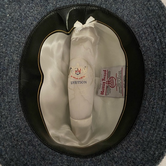 Stetson Hat. Harris Tweed Wool - Picture 3 of 7